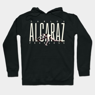 Carlos Alcaraz tennis fearless Hoodie